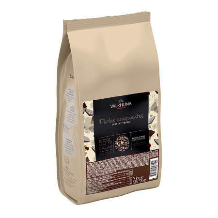 Valrhona Dark Chocolate Crunchy Pearls
