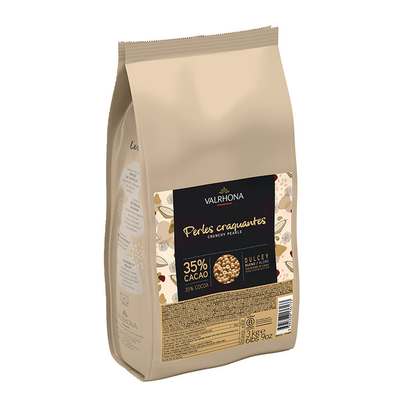 Valrhona Dulcey Crunchy Pearls