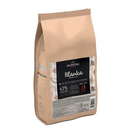 Valrhona Dark Chocolate Couverture Illanka 63%
