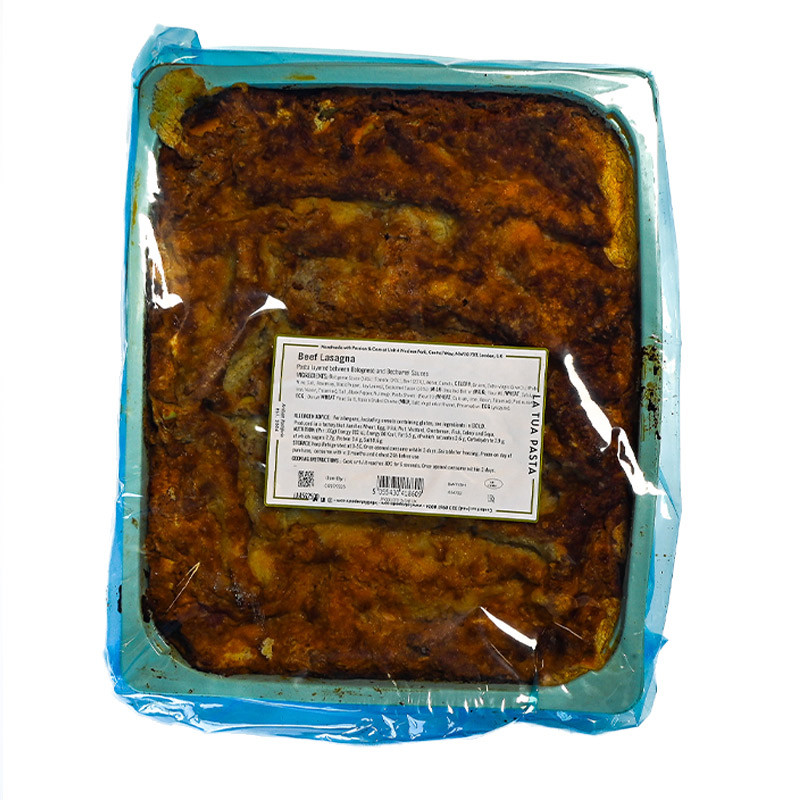 La Tua Pasta Cooked Lasagna Beef Lasagna