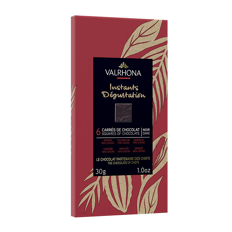 Valrhona 6 Instants Degustation Squares