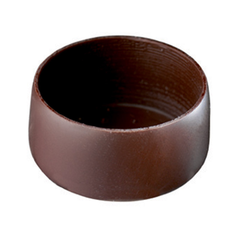 PCB Creation Round Dark Chocolate Shells