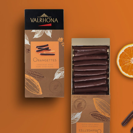 Valrhona Ballotin Orangettes Gift Box
