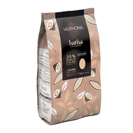 Valrhona White Chocolate Couverture Ivoire 35%