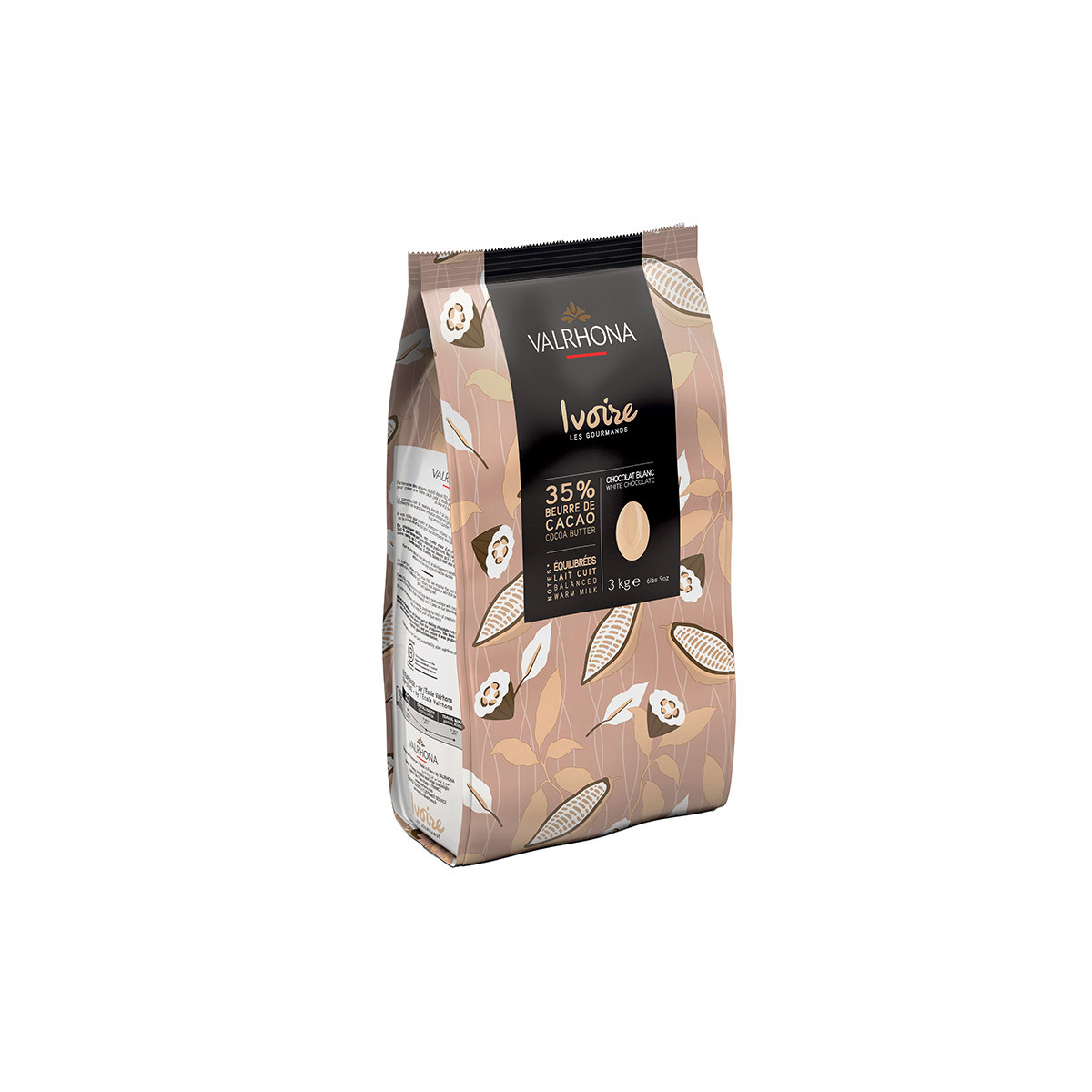 Valrhona White Chocolate Couverture Ivoire 35% - Classic Fine Foods