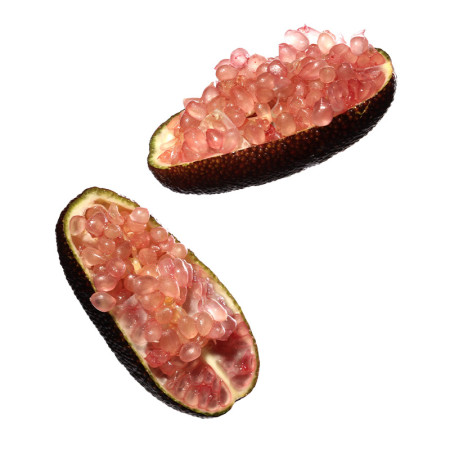 Frozen Lime Caviar - Sunrise Red Pearls
