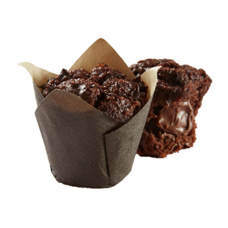 Mini Hazelnut Chocolate Muffins