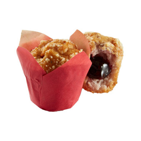 Mini Red Fruit Muffins