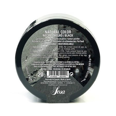 Sosa Natural Black Colouring Powder
