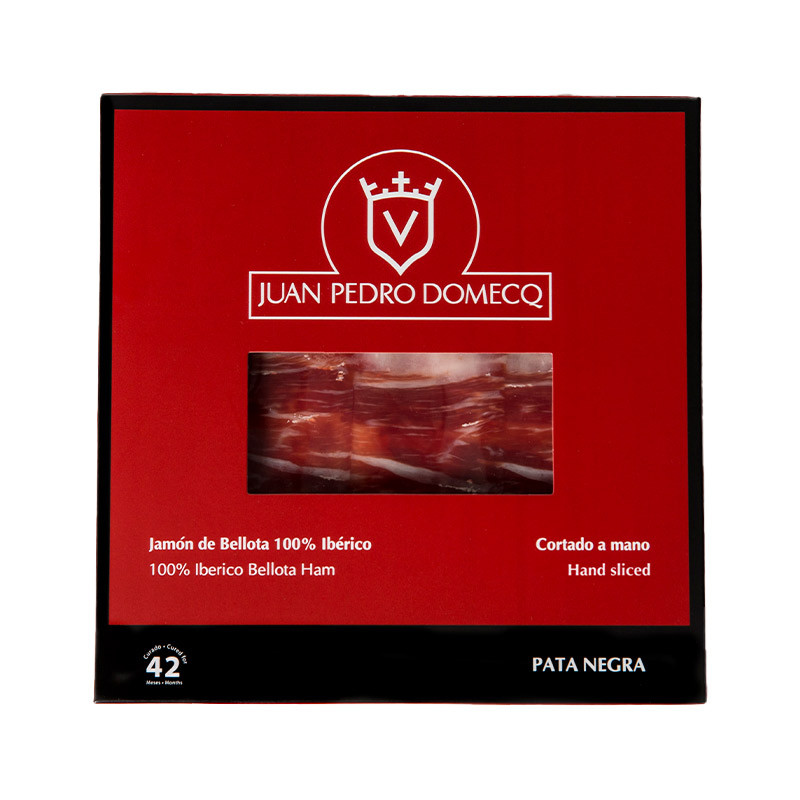 Juan Pedro Domecq Pre-sliced 100% Iberico De Bellota Ham