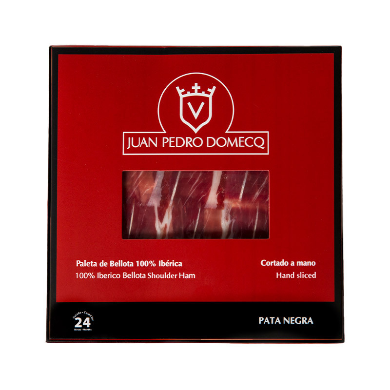 Juan Pedro Domecq Hand Sliced 100% Iberico Shoulder Ham De Belotta