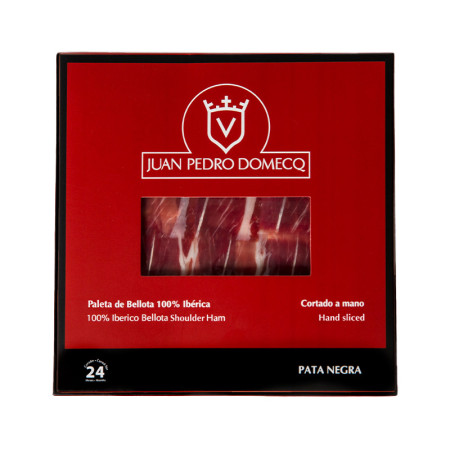 Juan Pedro Domecq Hand Sliced 100% Iberico Shoulder Ham De Belotta