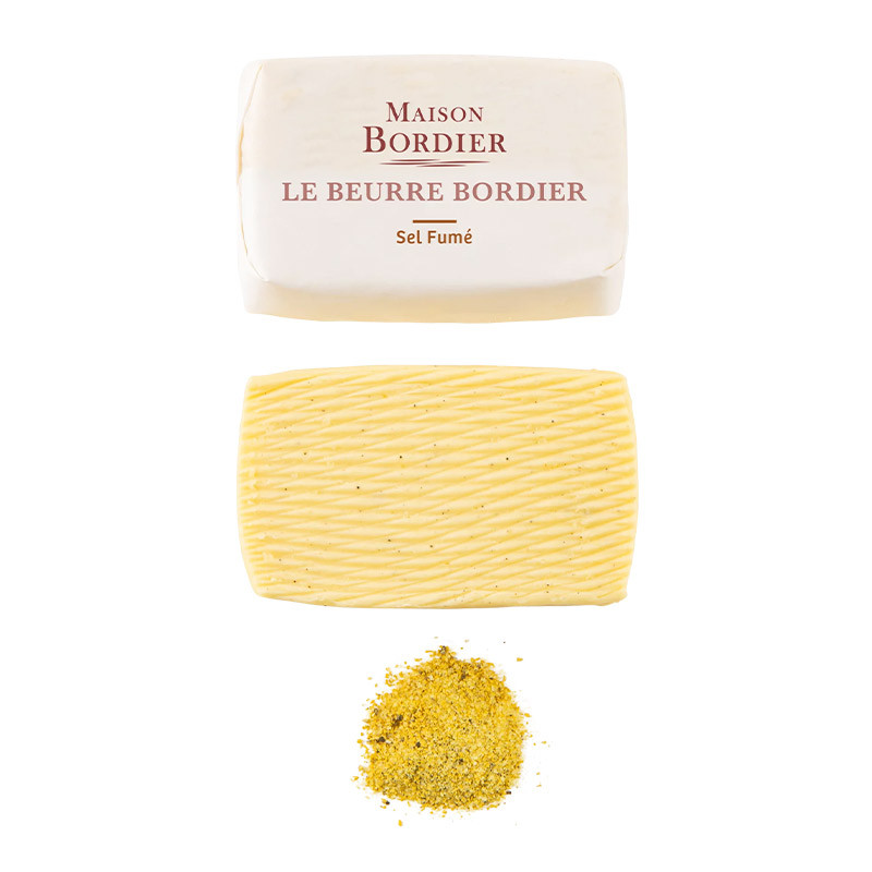 Bordier Smoked Sea Salt Butter Brick