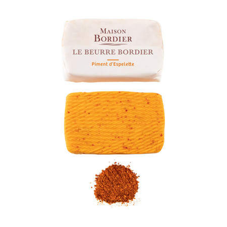 Bordier Espelette Chilli Butter