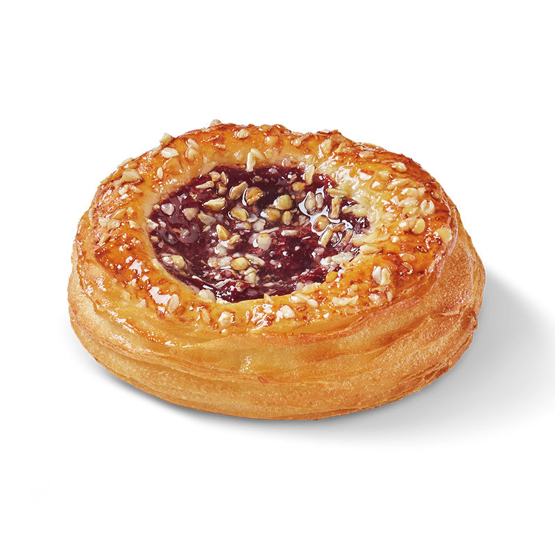 Bridor Frozen Lenotre Mini Blackcurrant & Apple Tarts
