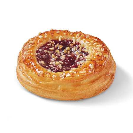 Bridor Frozen Lenotre Mini Blackcurrant & Apple Tarts