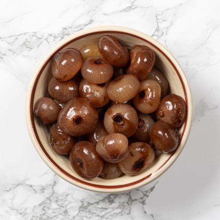 Silver & Green Balsamic Borettane Onions