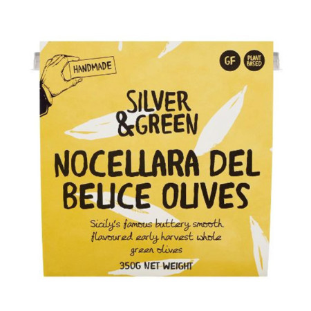 Silver & Green Whole Nocellara Olives