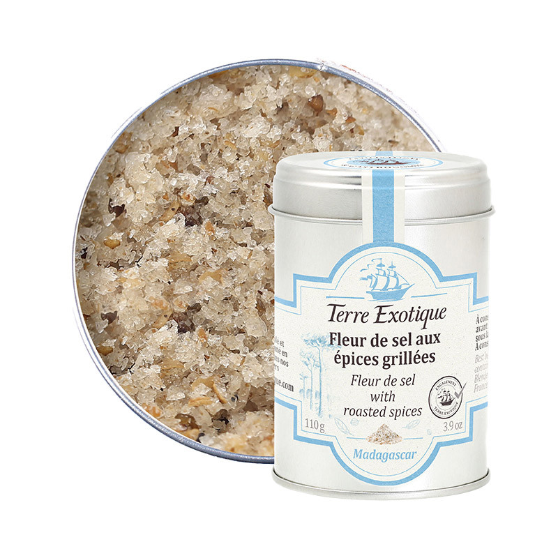 Terre Exotique Fleur De Sel With Grilled Spices