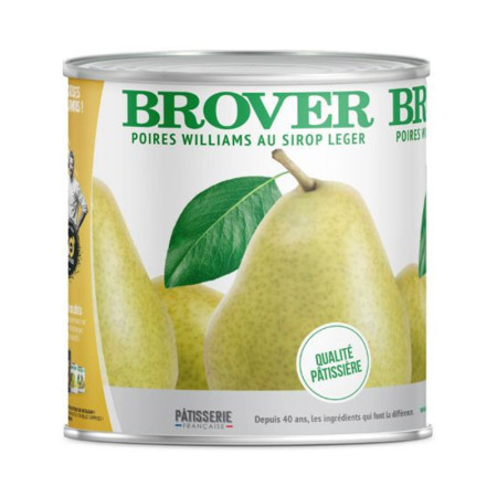 Brover William Pear Halves In Syrup