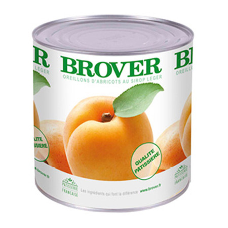 Brover Greek Apricots Halves in Syrup