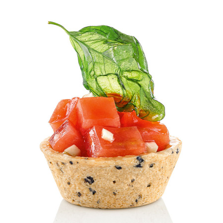 Hug Vegan Mini Olive and Rosemary Tart Shells 4.2cm