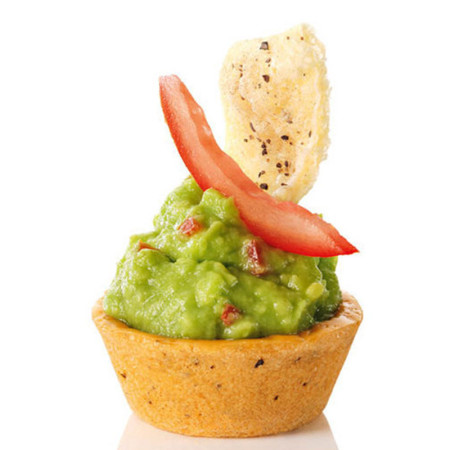 Hug Vegan Mini Tomato and Basil Tart Shells 4.2cm