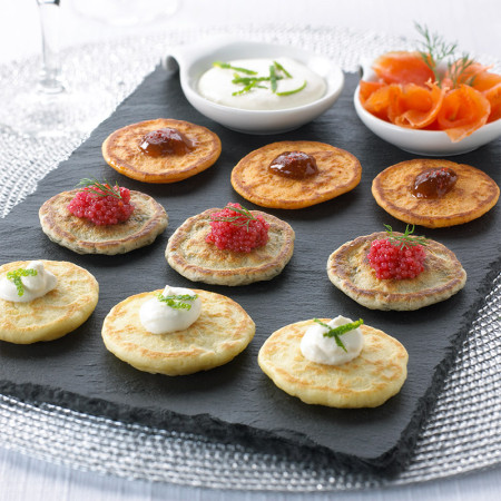 Frozen Cocktail Blinis 6CM