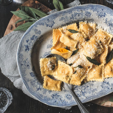 La Tua Pasta Pumpkin Ravioli