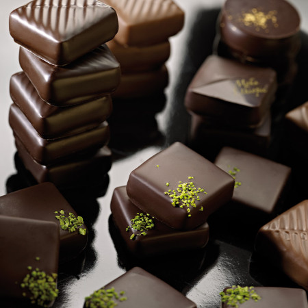 Blond Chocolate Palet Equateur Ganache Bonbons