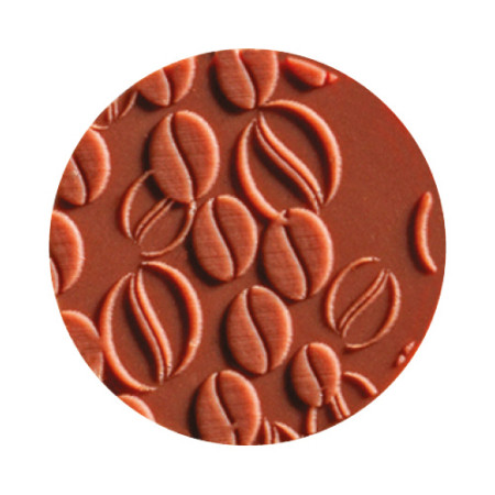 PCB Creation Milk Chocolate Embossed “Café“ Rounds