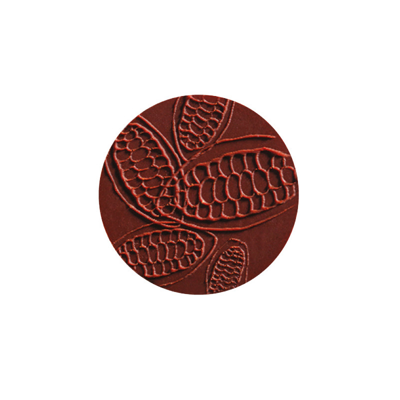 PCB Creation Dark Chocolate Embossed "Cabosse" Rounds