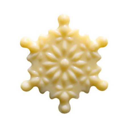 PCB Creation White Chocolate Little Snow Flakes