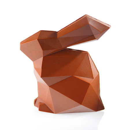 PCB Creation Lapin Facettes Mould (for chocolate figurine)