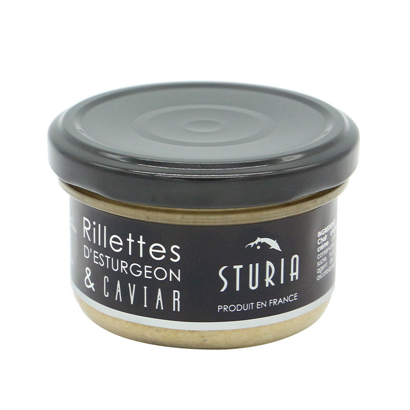 Sturia Sturgeon Rillettes With Caviar