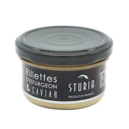 Sturia Sturgeon Rillettes With Caviar
