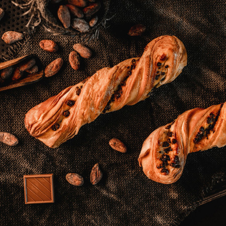 Bridor Frozen Dark Chocolate Twists