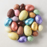 Valrhona Dark Chocolate Salted Butter Caramel Speckled Eggs