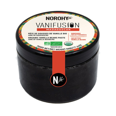NOROHY Organic Madagascan Vanilla Bean Paste