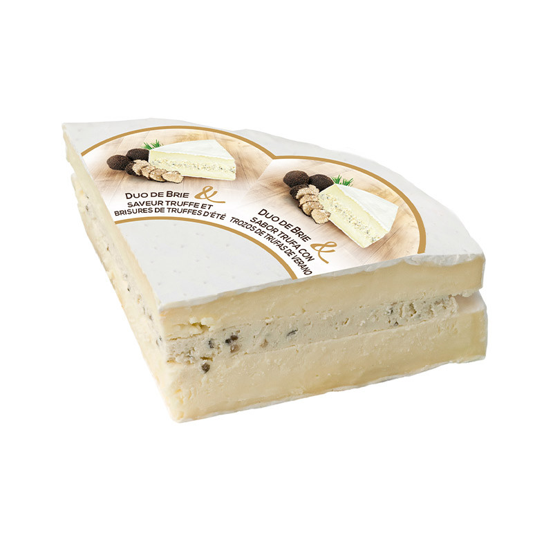 Candia Unpasteurised Cow Brie Due Truffle