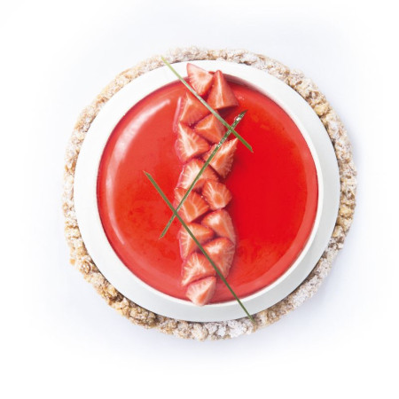 Ponthier Frozen British Strawberry Puree 10% Sugar