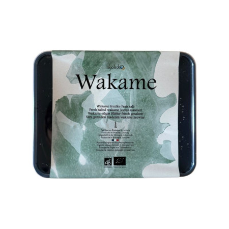 Algolesko Organic Fresh Salted Wakame Stipe Seaweed