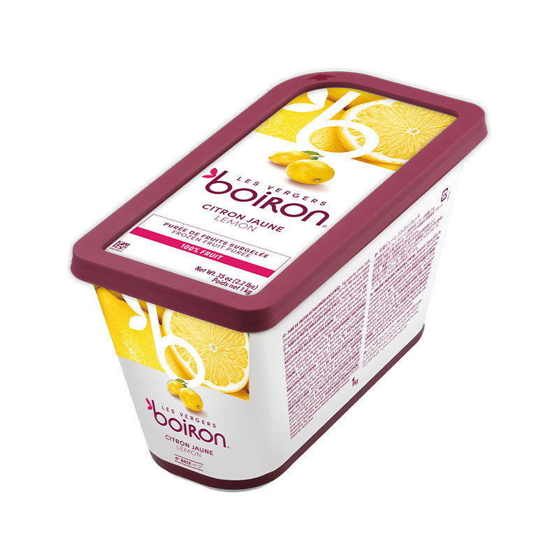 Boiron Frozen 100% Yellow Lemon Puree