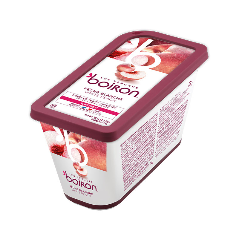 Boiron Frozen 100% White Peach Puree