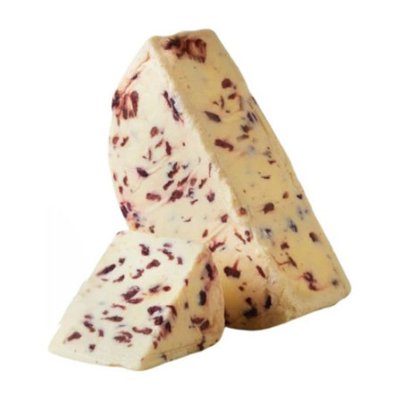 Wensleydale and Cranberry Half Wheel