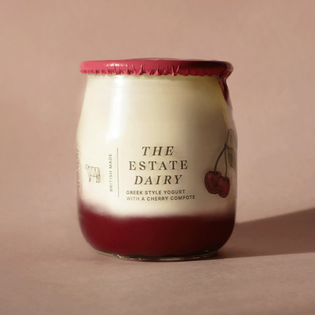 The Estate Dairy Cherry Yoghurt