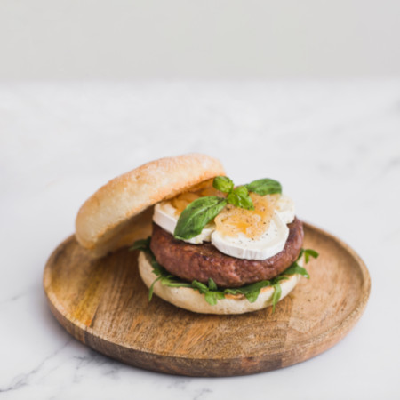 Fully Baked Pre-Cut Sourdough Burger Bun