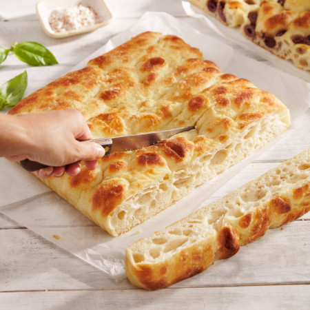 Fully Baked Plain Focaccia