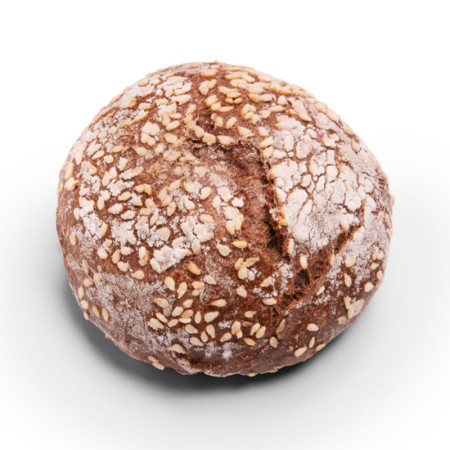 Special Baked Carob Bread Roll