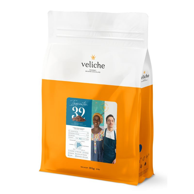 Veliche Belgian Milk Chocolate Dots Inspiration 32%